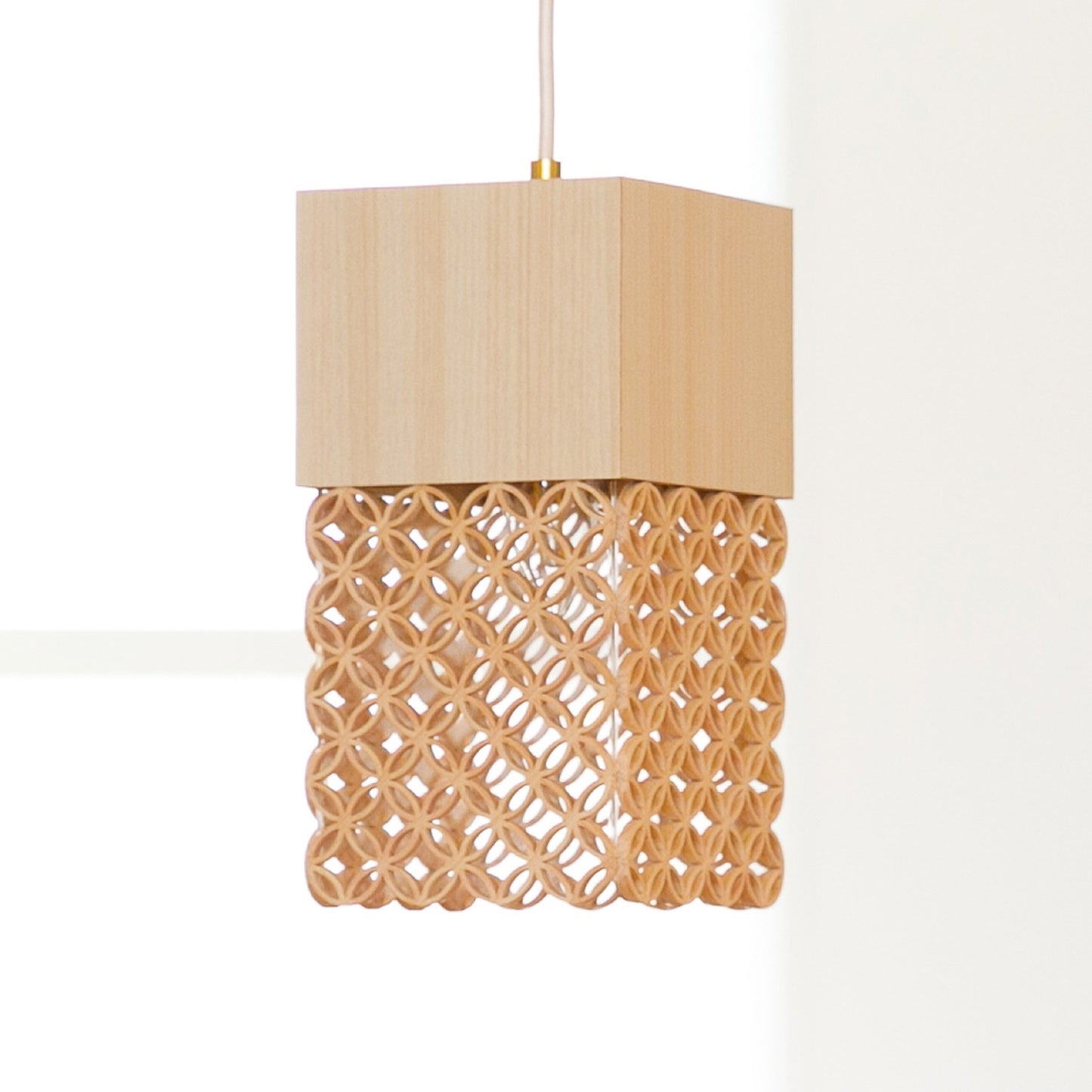 Hanakumiko pendant light lampshade (5 rows)