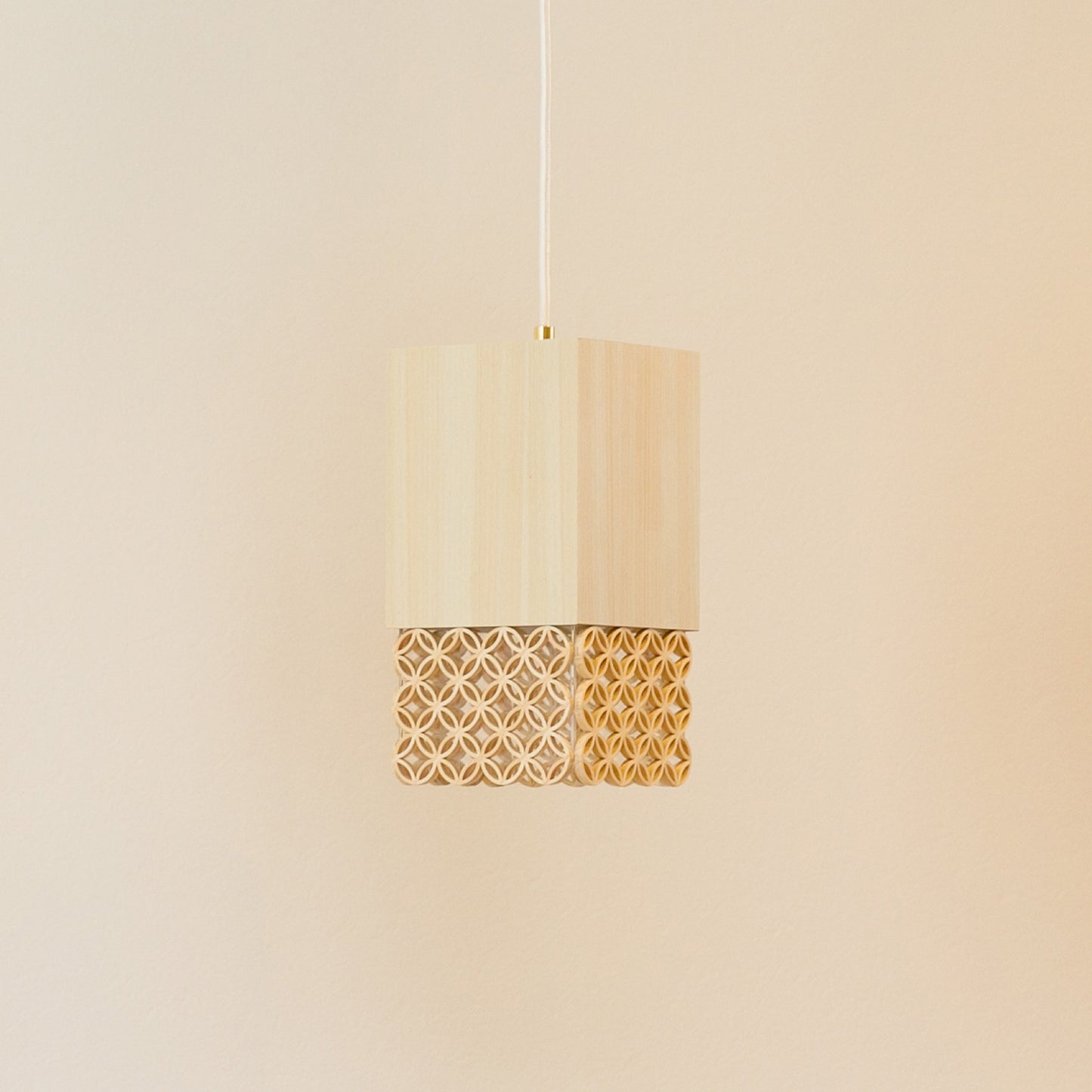 Hanakumiko pendant light lampshade (3 rows)