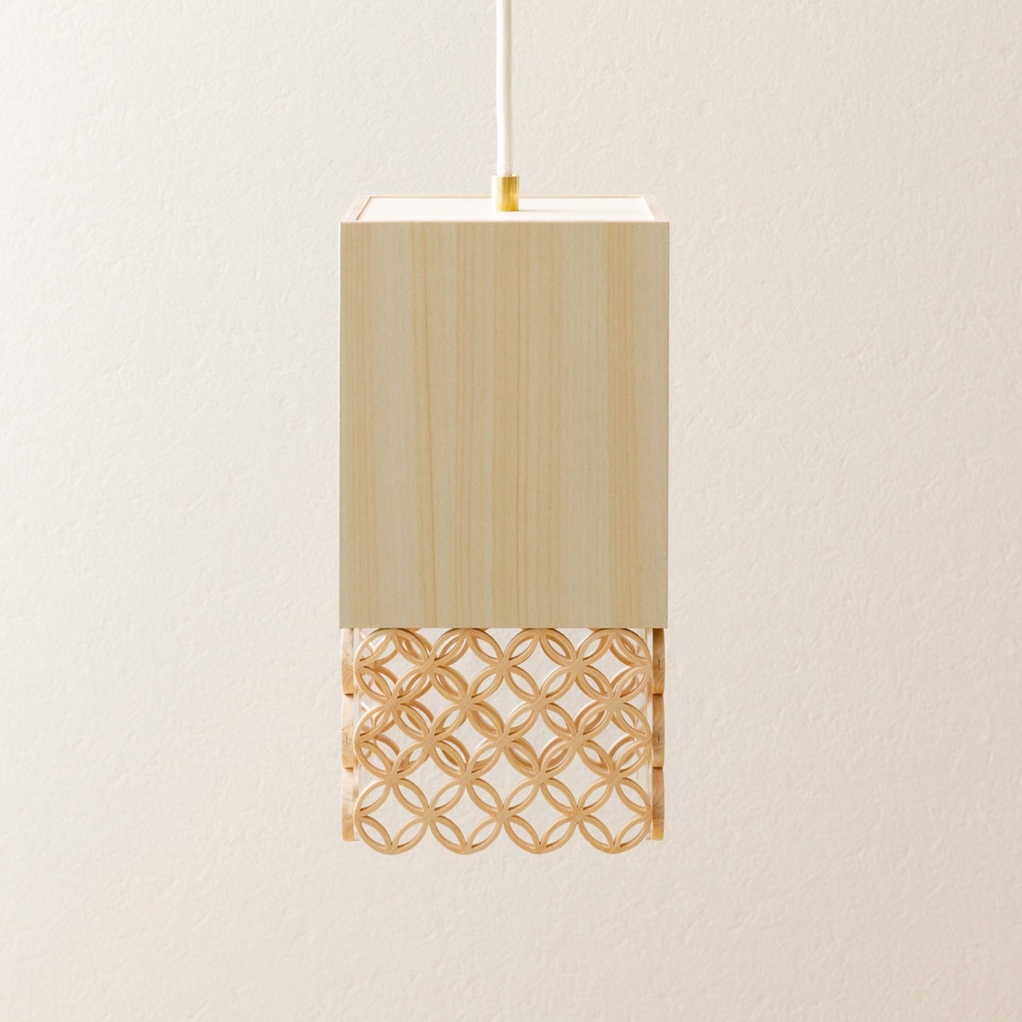 Hanakumiko pendant light lampshade (3 rows)