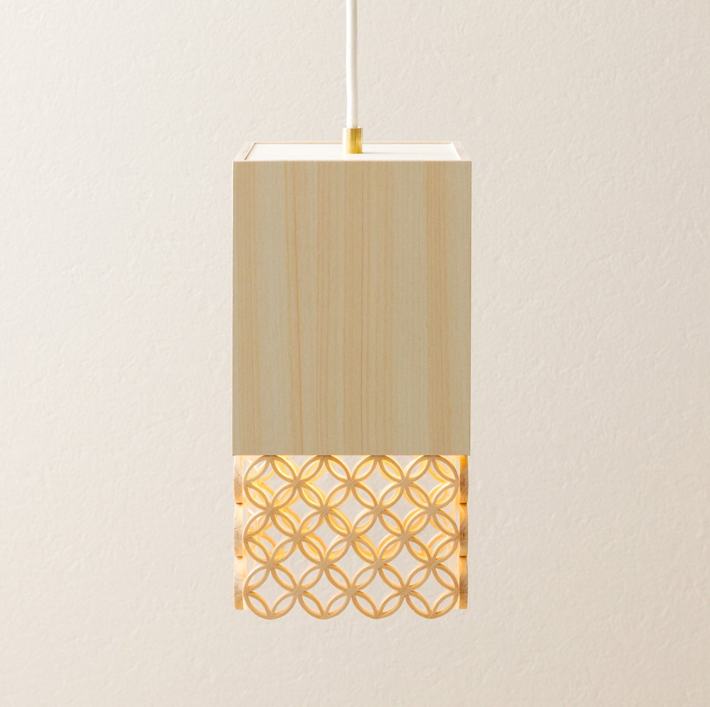 Hanakumiko pendant light lampshade (3 rows)