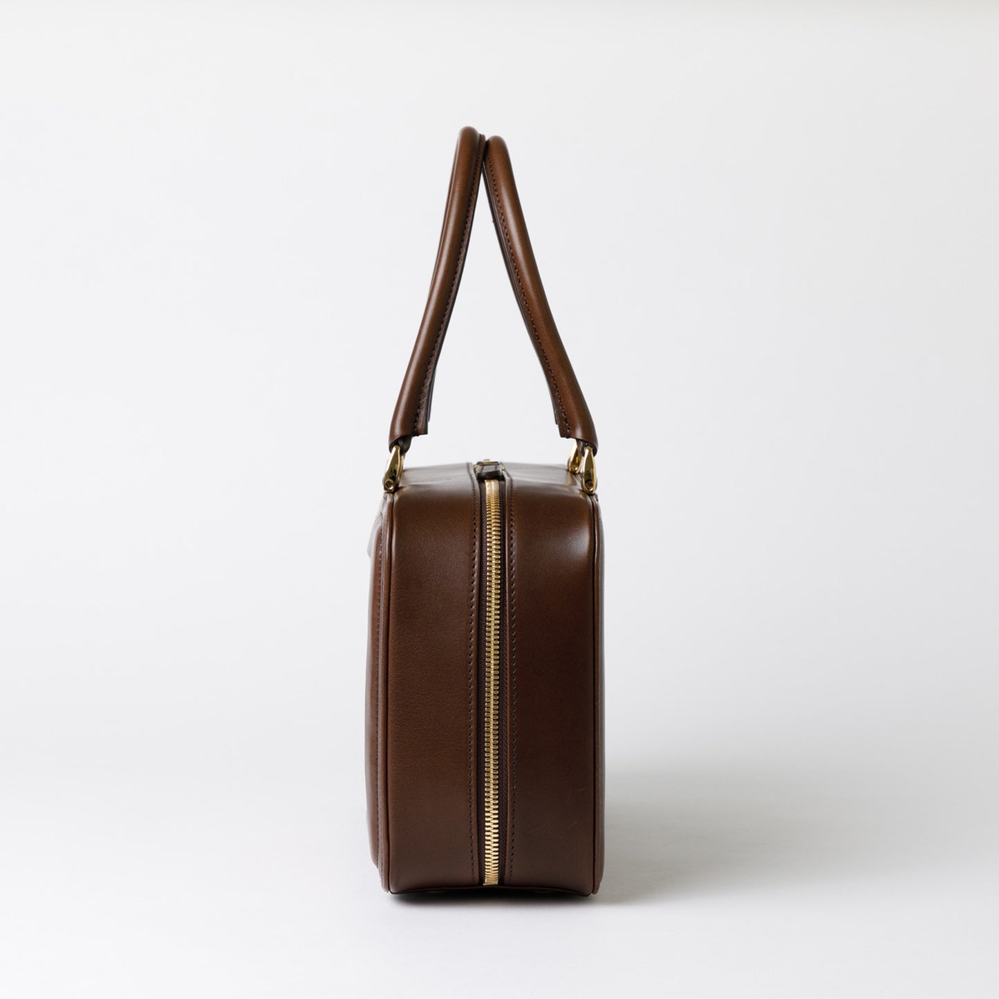Hanakumiko handbag / Brown × Red