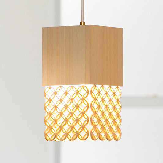 Hanakumiko pendant light lampshade (4 rows)
